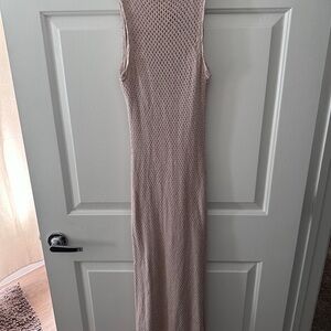 Z Supply Sleeveless Knit Maxi Dress - Tan
